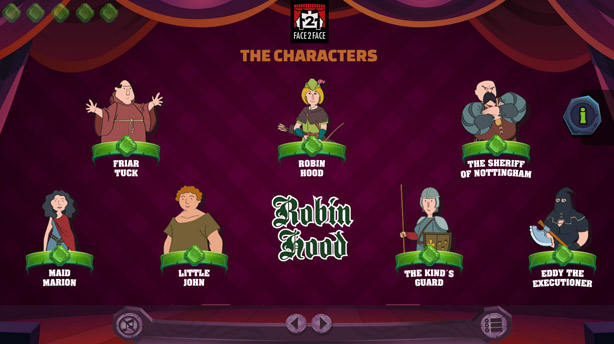 Teatro online interactivo - Robin Hood